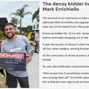 Mark Errichiello The Savvy Bidders